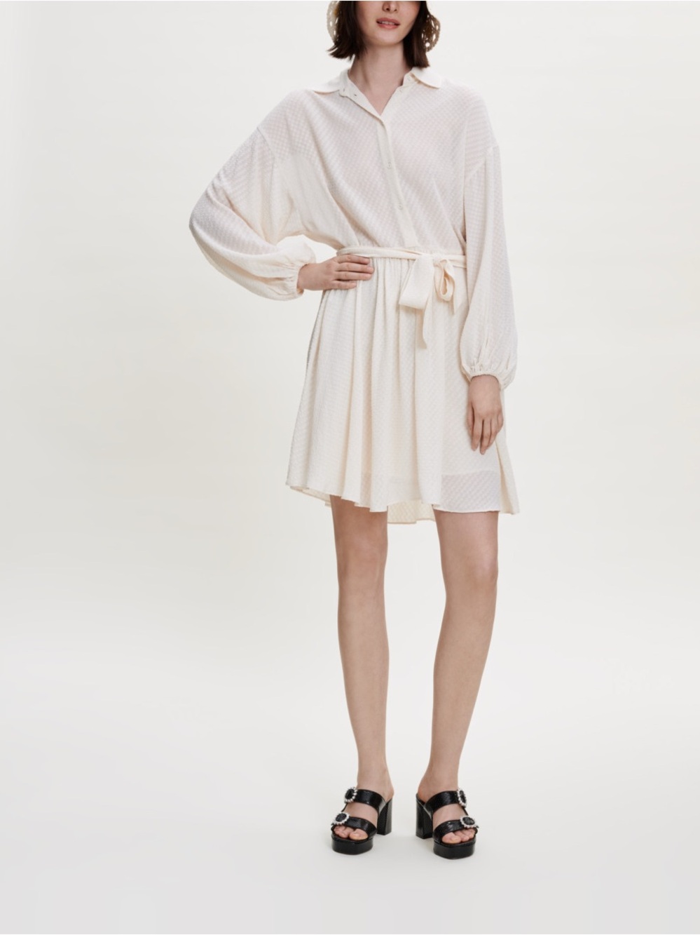 NWT Maje Loose Fitting Shirt Dress